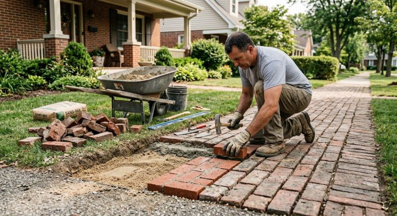 Brick Flatwork Repair in Bloomfield, NJ