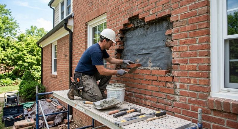 Brick Flatwork Repair in Gillette, NJ