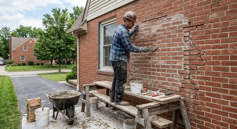 Brick Masonry Repair in Englewood, NJ