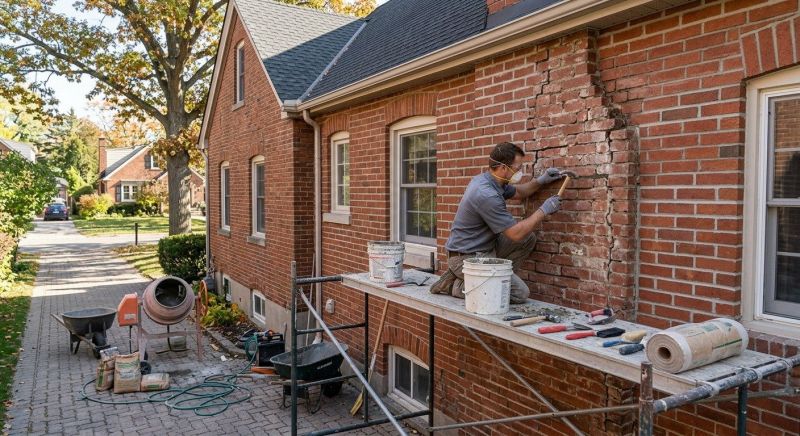Brick Restoration in Bergen County, NJ