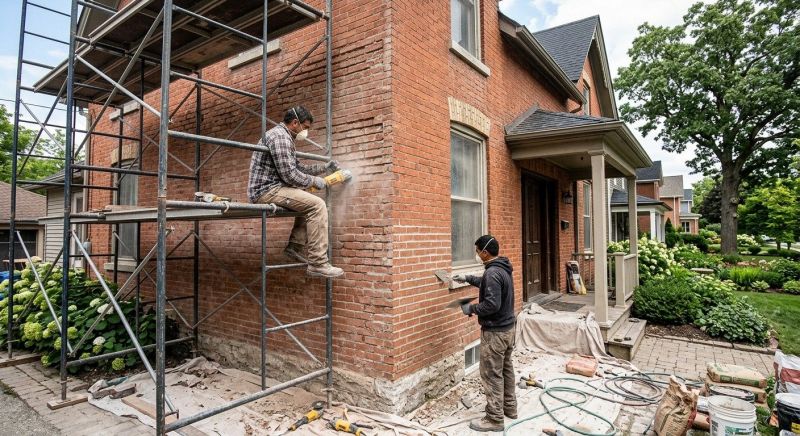 Brick Restoration in Hoboken, NJ
