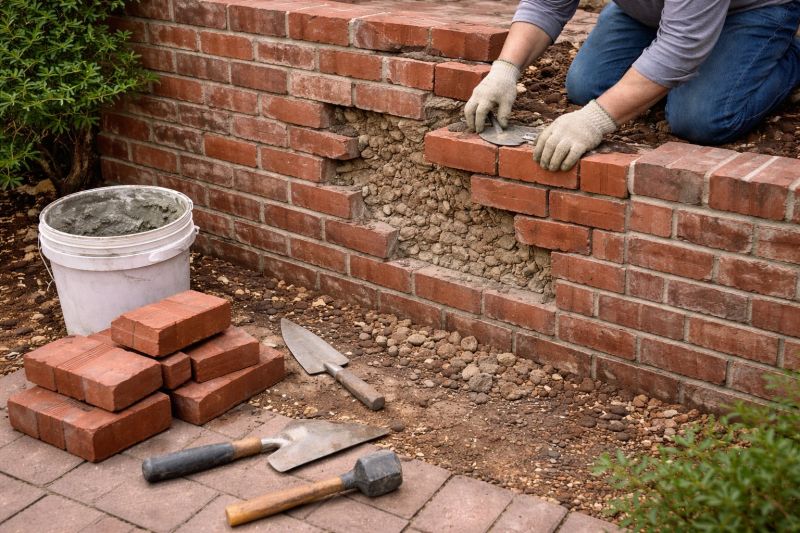 Brick Wall Repair in Denville, NJ