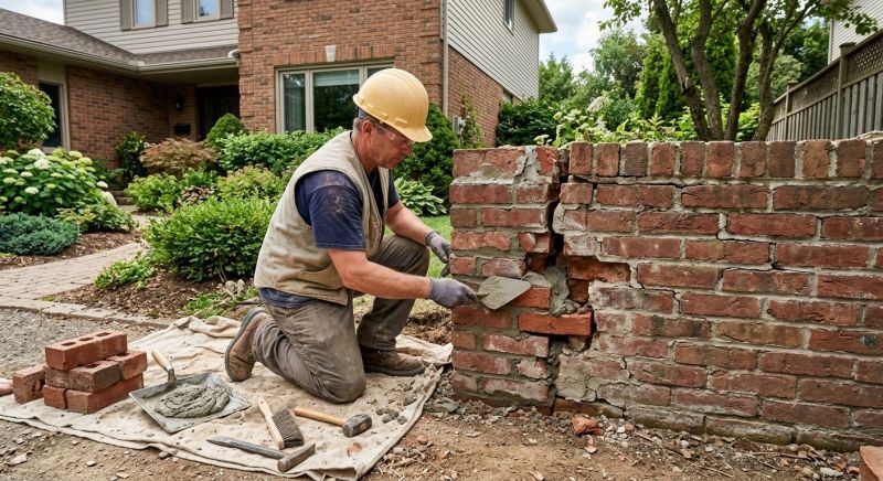 Brick Wall Repair in Flushing, NY