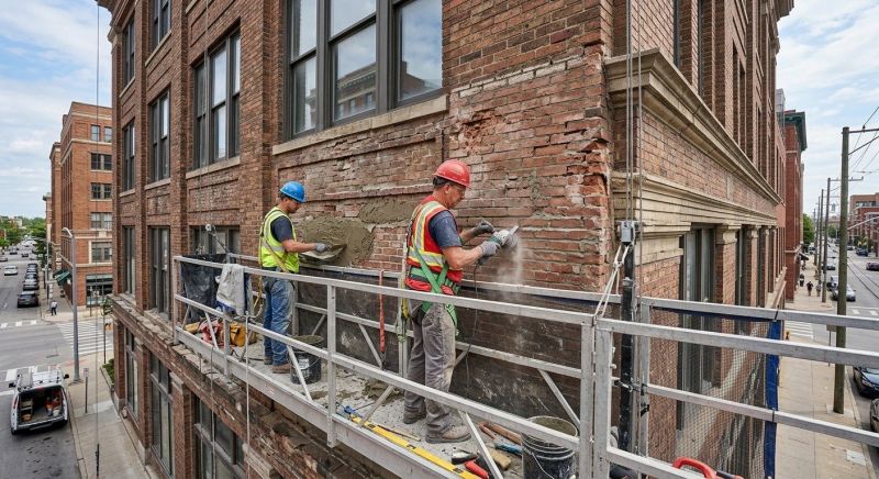 Commercial Masonry Repair in Hudson County, NJ