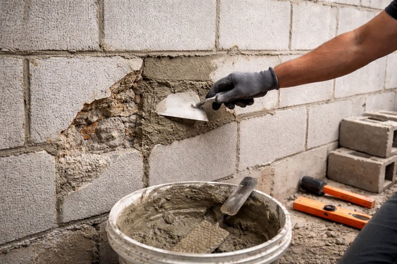 Concrete Block Repair in Bergenfield, NJ