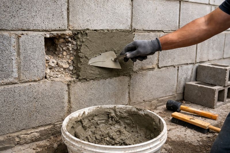 Concrete Block Repair in East Hanover, NJ