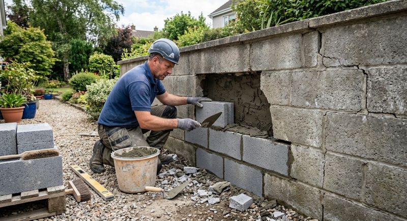 Concrete Block Repair in Maspeth, NY