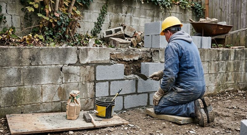 Concrete Block Repair in Staten Island, NY