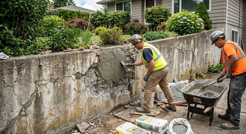 Retaining Wall Repair in Berkeley Heights, NJ