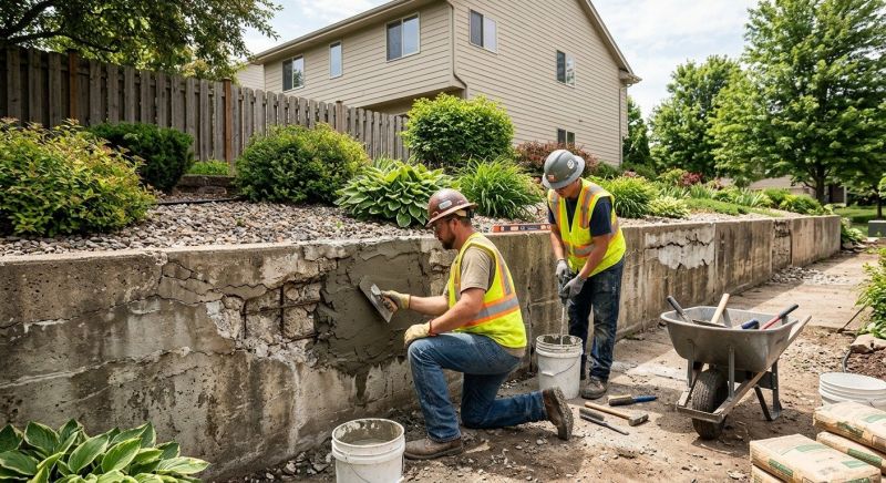Retaining Wall Repair in Edison, NJ