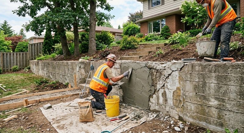 Retaining Wall Repair in Glen Rock, NJ