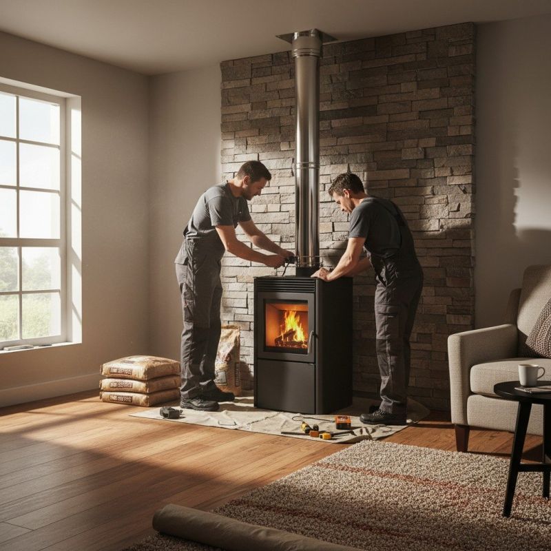 Stone Chimney Installation in Denville, NJ