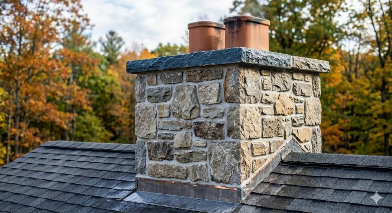 Stone Chimney Installation in Rockaway, NJ