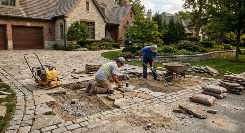 Stone Driveway Repair in Essex County, NJ