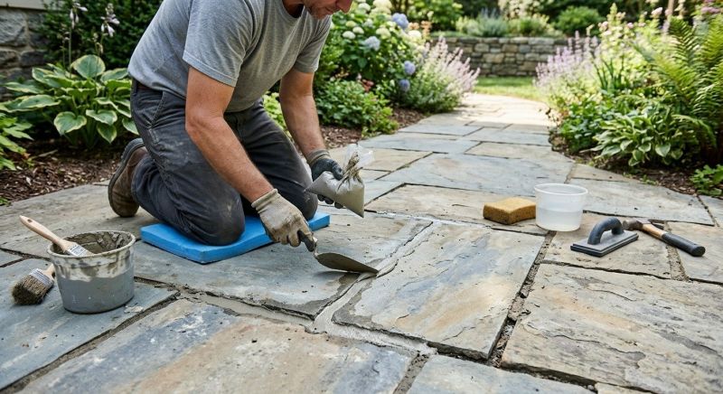 Stone Walkway Repair in Essex County, NJ