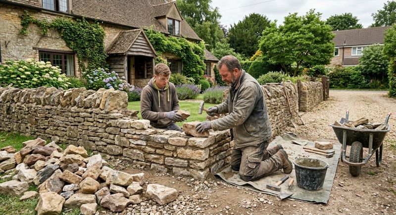 Stone Wall Repair in Brooklyn, NY
