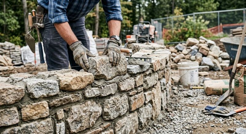 Stonework Installation in East Hanover, NJ