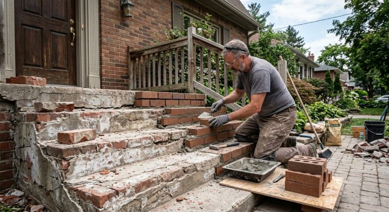 Stonework Repair in Alpine, NJ